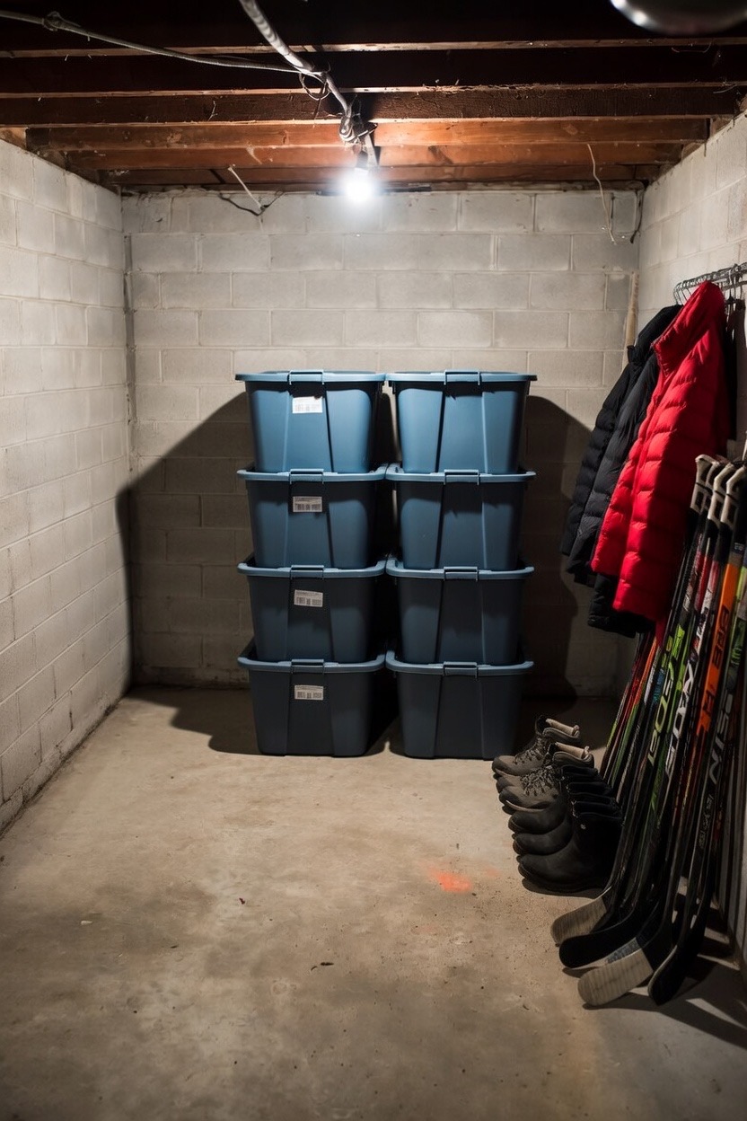 After — Basement Cleanout