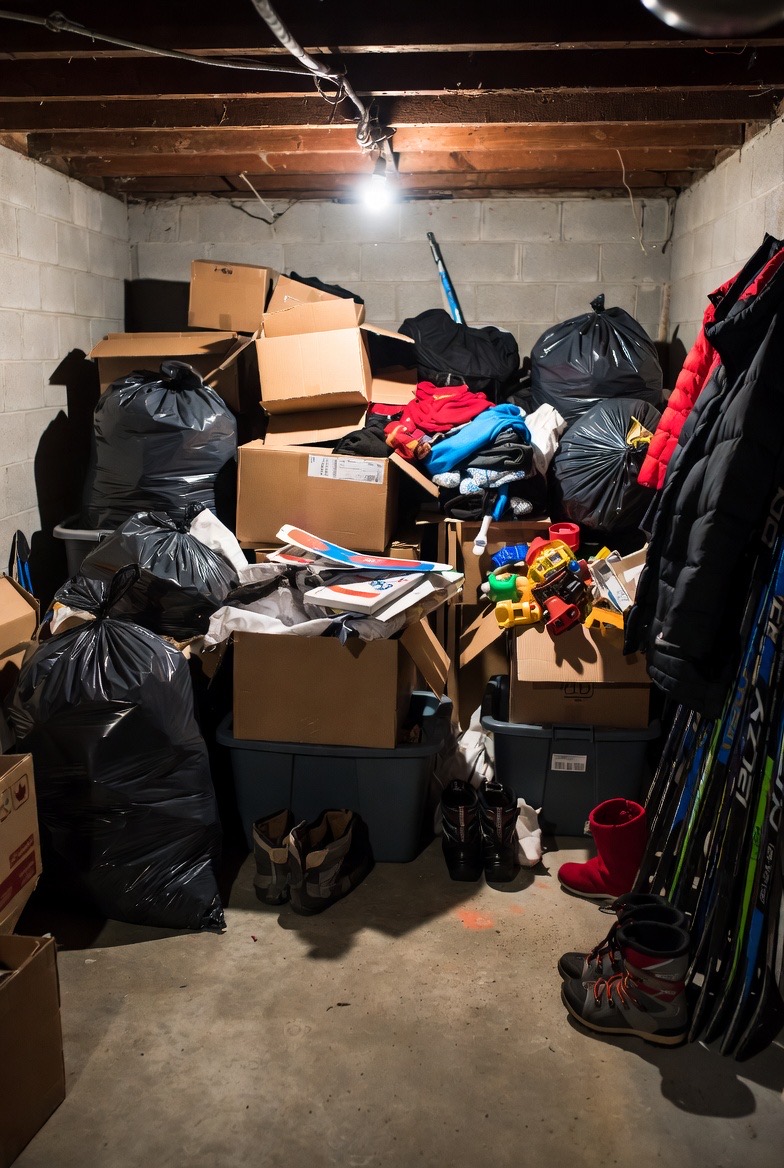 Before — Basement Cleanout