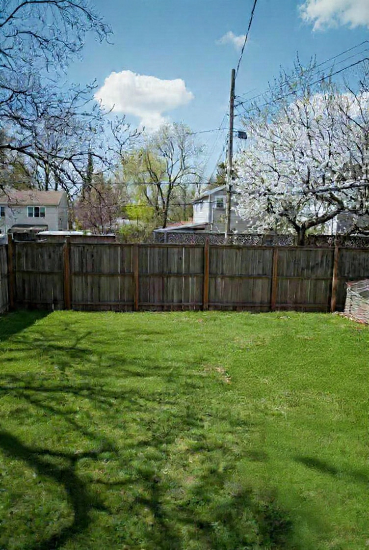 After — Yard Cleanout