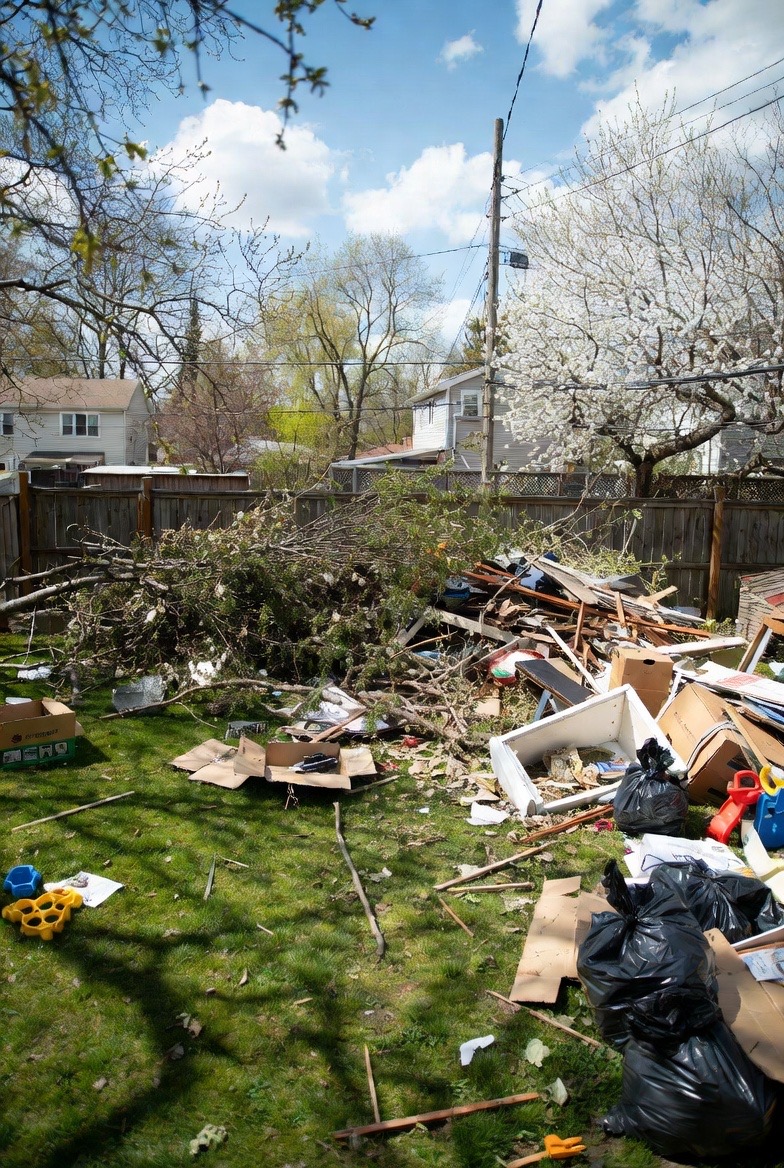 Before — Yard Cleanout